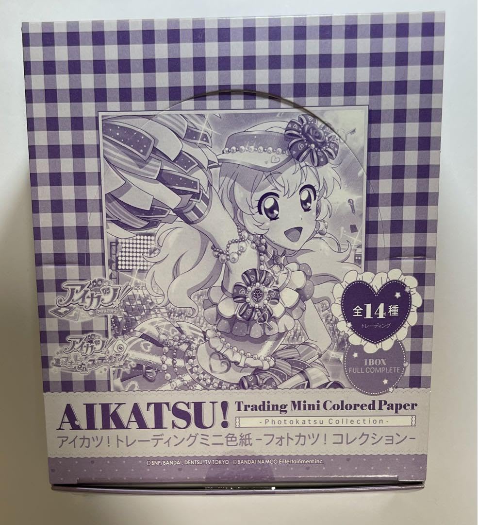 アイカツ　トレーディングミニ色紙　フォトカツコレクション アイカツ トレーディングミニ色紙 フォトカツコレクション